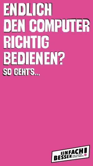 Endlich den Computer richtig bedienen? So geht's...