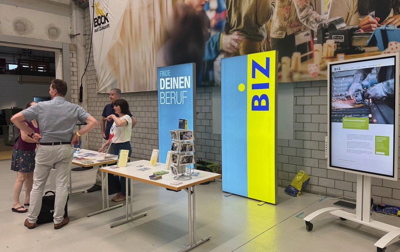 BIZ-Stand an der Industrienacht